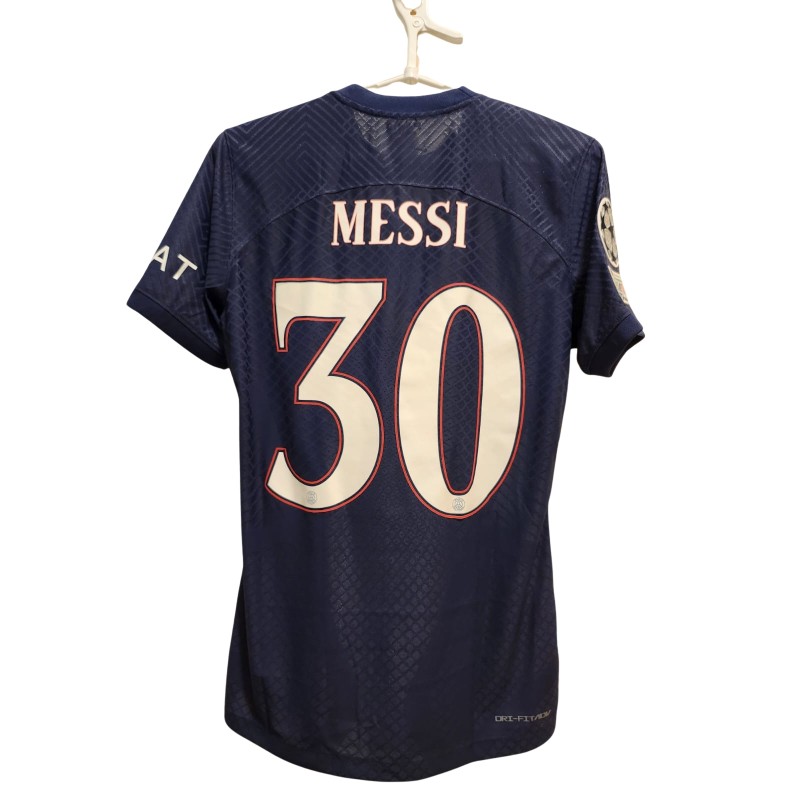 Lionel Messi's PSG 2022/23 Match Issued Shirt