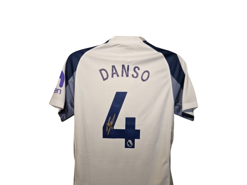 Kevin Danso Signed Tottenham Hotspur 2025-26 Home Football Shirt
