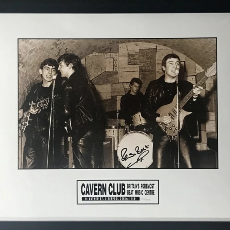 Beatles Signed Cavern Club Photo