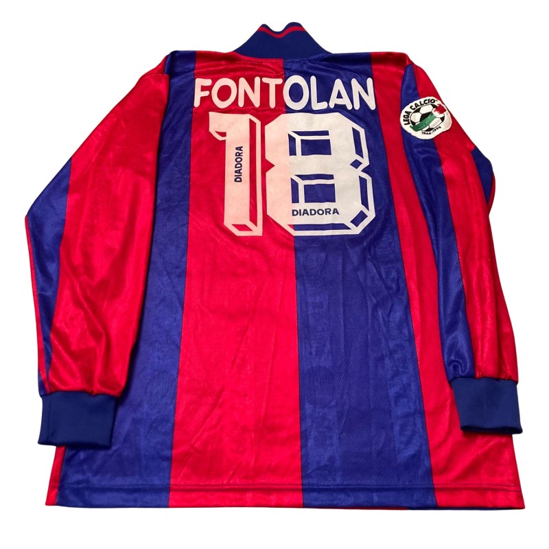 Fontolan's Match-Issued Shirt Bologna, 1996/97