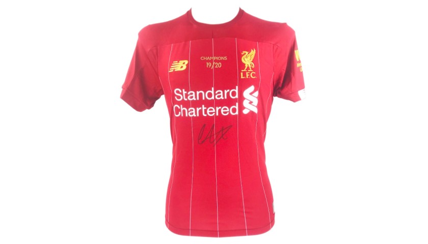 Alexander-Arnold Liverpool Premiership Champions Signed Shirt, 2020