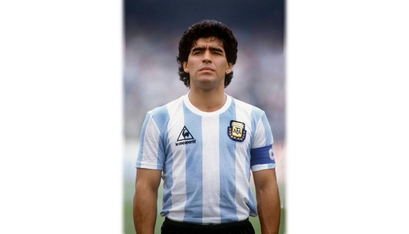 Maradona's Official Argentina Signed Shirt, 1986 