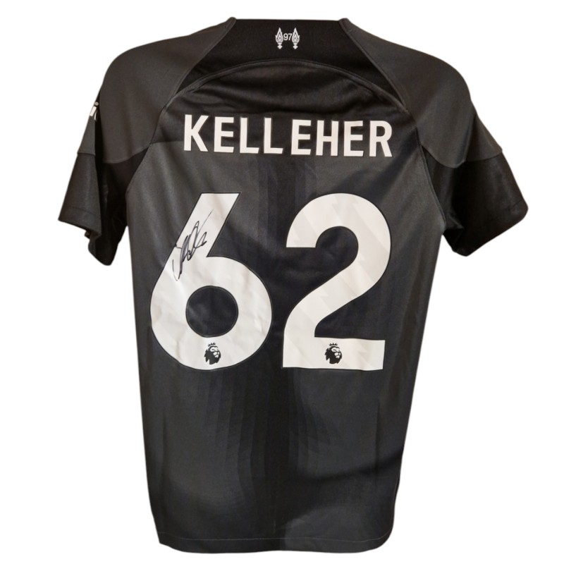 Maglia ufficiale Caoimhín Kelleher Liverpool 2022/23 - Autografata