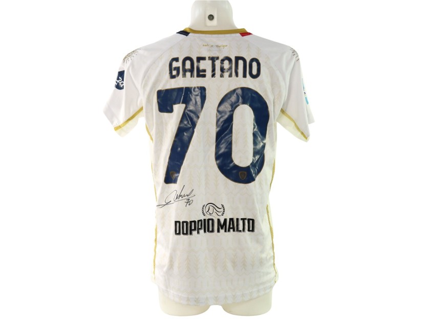 Gaetano's Venezia vs Cagliari Signed Unwashed Shirt, 2024