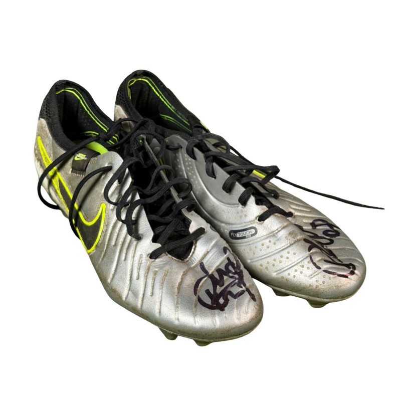 Odogwu's Sudtirol Signed Match-Worn Nike Football Shoes, 2025/26