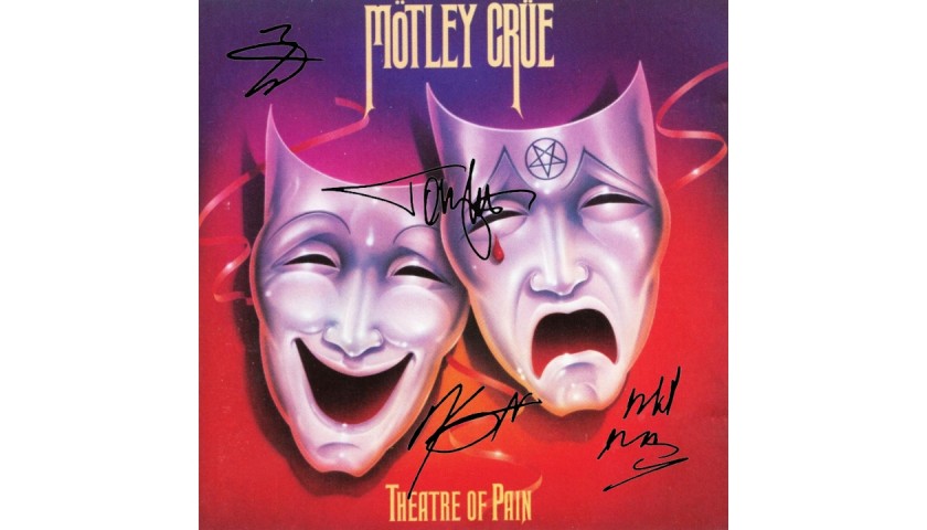 Motley Crue Album with Digital Autographs