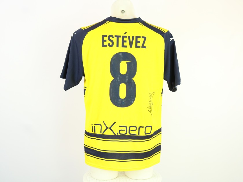Estevez's Unwashed Signed Shirt, Palermo vs Parma 2024