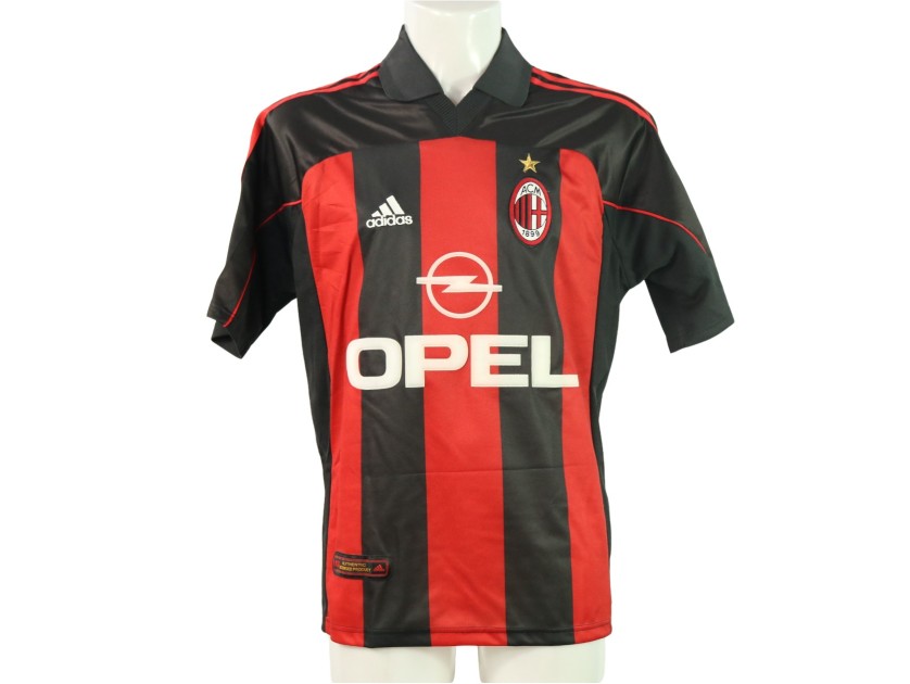 Shevchenko Official AC Milan Shirt, 2000/01 - CharityStars