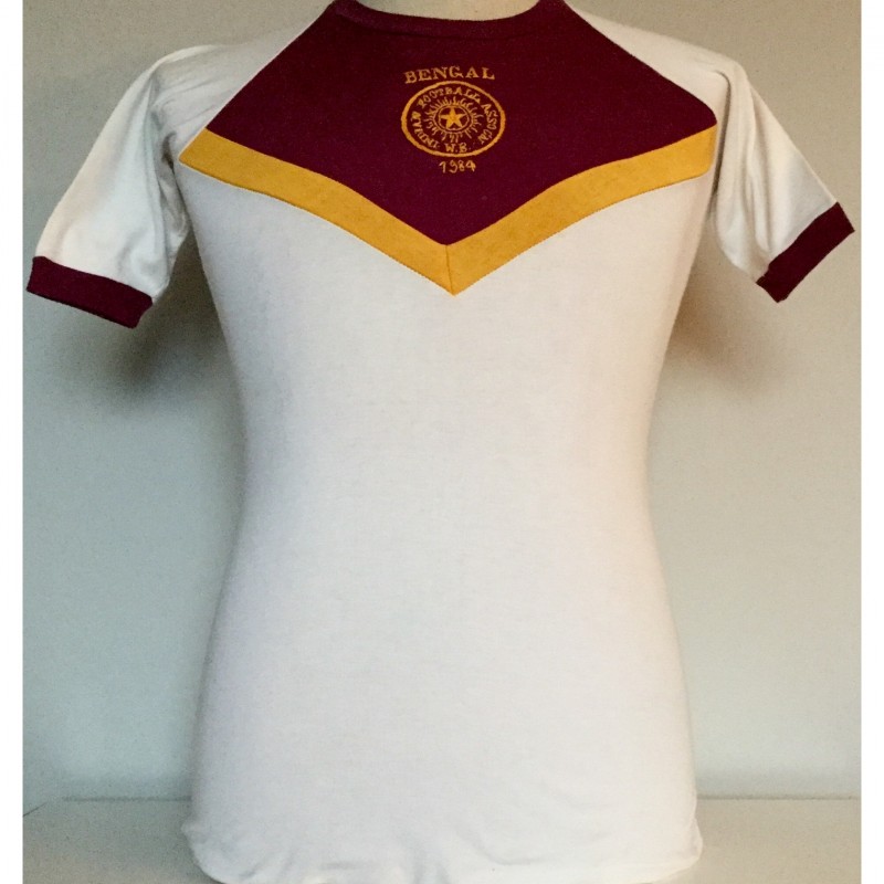 West Bengal Match Shirt Worn vs. Peñarol - Calcutta 1984