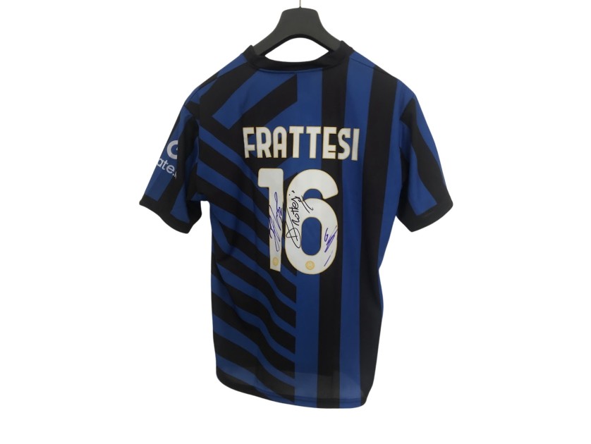 Frattesi's Signed Official Inter Shirt, 2024/25 