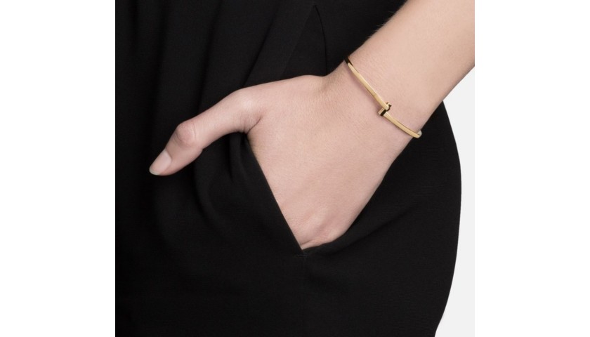 Miansai Gold Plated Vermeil Brass Cuban Link Cuff Bracelet | Liberty