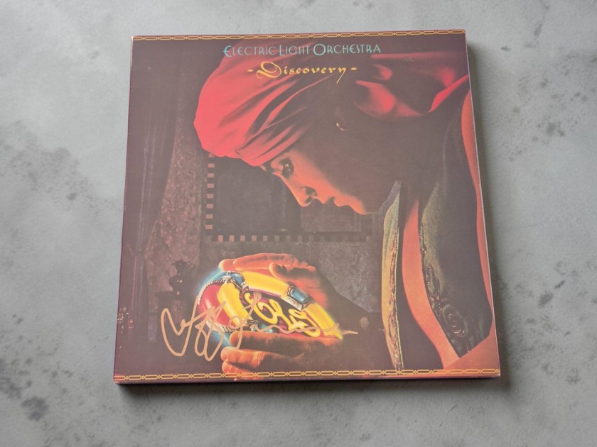 Jeff Lynne of ELO Signed Vinyl LP