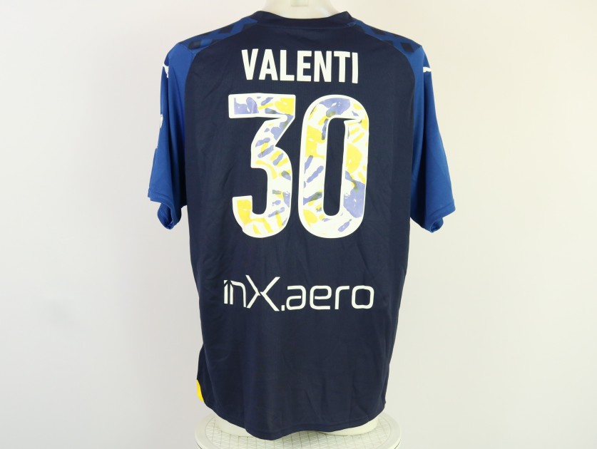 Maglia Valenti unwashed Parma vs Catanzaro 2024 "Always With Blue"