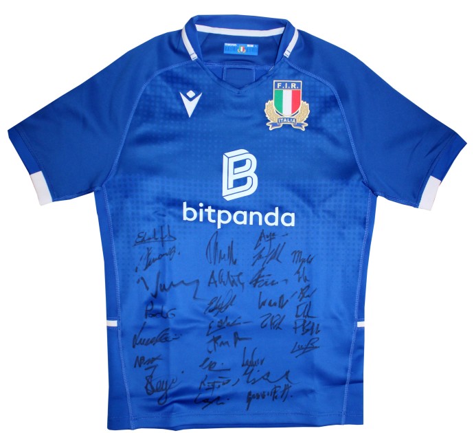 Six Nations National Rugby Signed Shirt, 2022