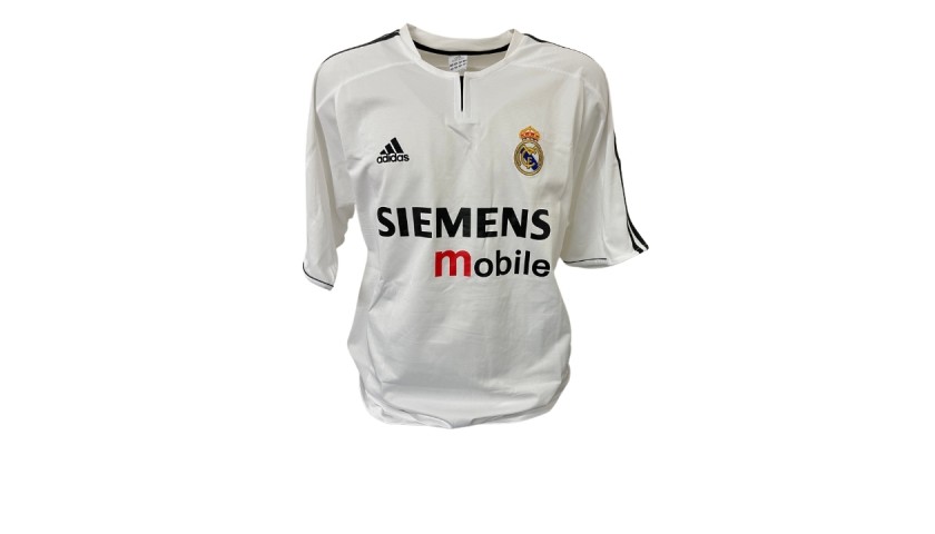 Roberto Carlos' Official Real Madrid Signed Shirt, 2003/04