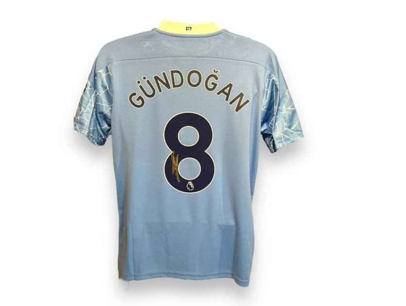 Ilkay Gündogan's Manchester City 2020/21 Signed Official Shirt 