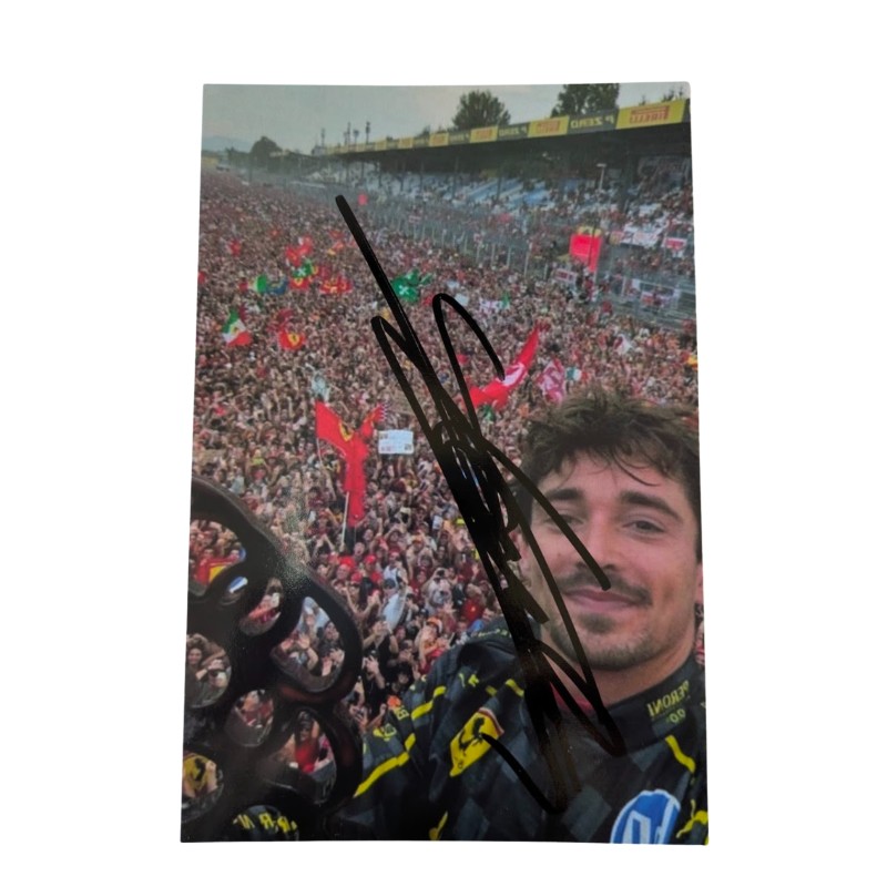 Photograph - Signed by Charles Leclerc