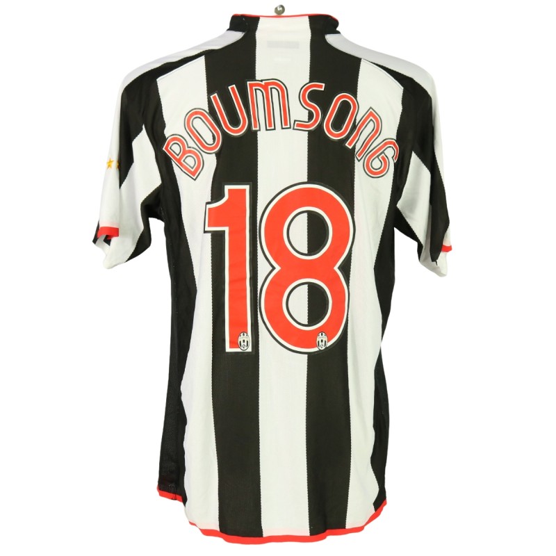 Boumsong's Juventus Match Shirt, Coppa Italia 2007/08