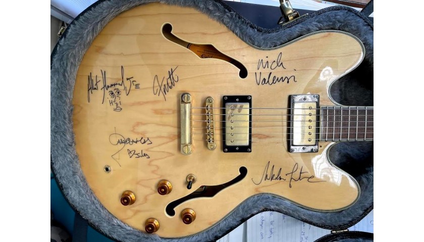 The Strokes Autographed Epiphone Guitar 
