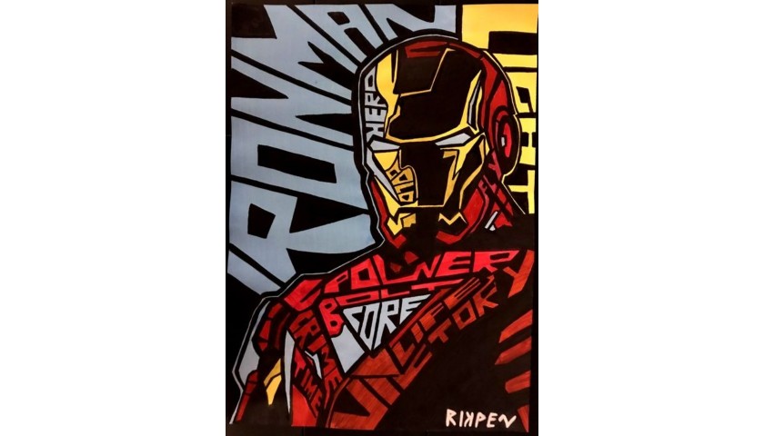 "Ironman" Original Board by Riccardo Penati