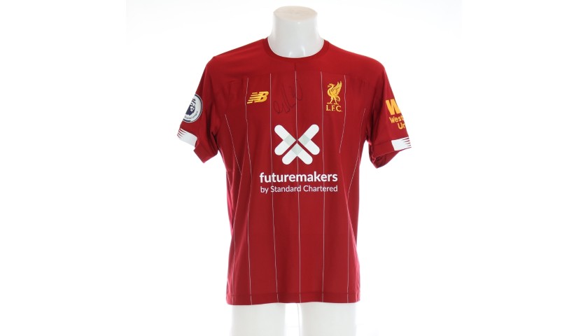 Lallana's Issued and Signed Limited Edition 19/20 Liverpool FC Shirt 