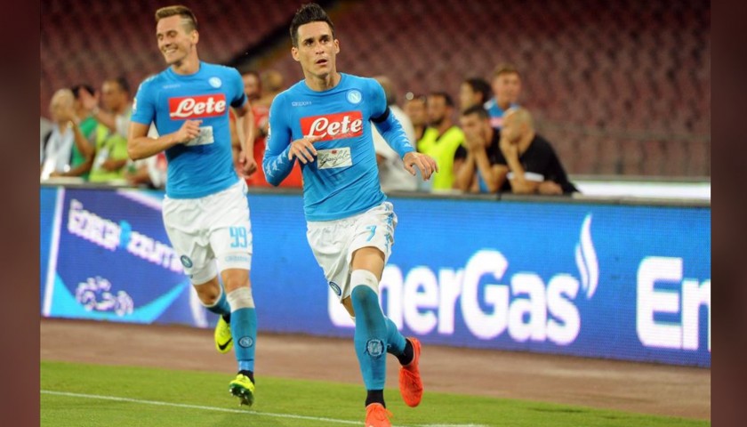 Callejon's Napoli Worn and Signed Shirt, 2016/17 