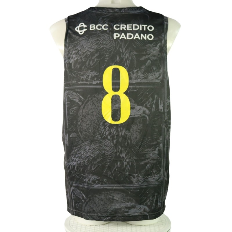 Conti's Vanoli Basket Cremona Signed Unwashed Kit, Pre-Season 2024/25