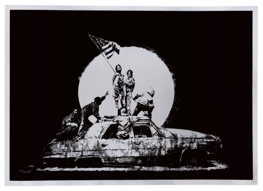 Banksy - Flag (unsigned)