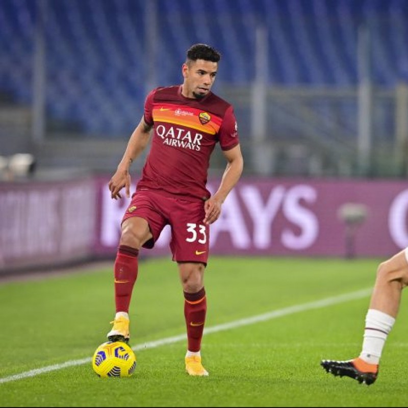 Bruno Peres' Match-Issued Shirt, Roma-Torino - WFP Special