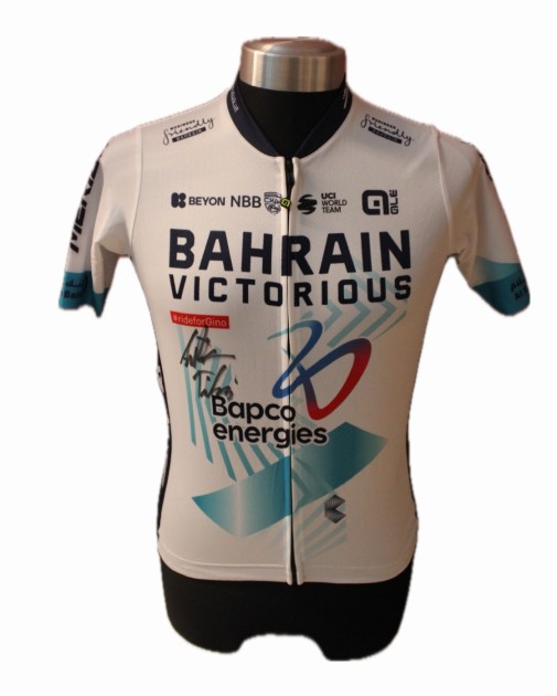 Antonio Tiberi's Signed Worn Shirt, Giro Dell'Emilia 2025