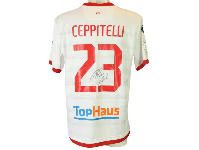 Ceppitelli's Signed Unwashed Shirt, Südtirol vs Palermo 2024