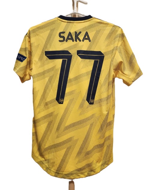 Bukayo Saka's Arsenal 2019/20 Match-Issued Shirt 
