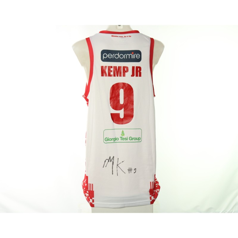 Kemp Jr.'s Estra Pistoia vs Olimpia Milano Signed Unwashed Kit, 2025