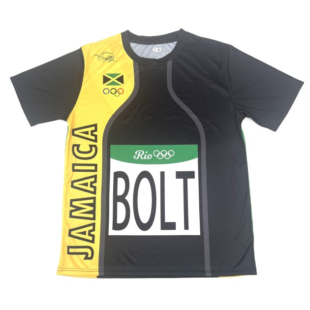 Usain Bolt Signed Jamaica Jersey