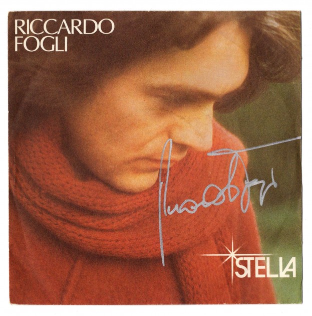 "Stella" Vinyl Single Signed by Riccardo Fogli