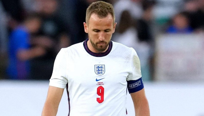 Kane's Match Shirt, Germany-England 2022 - CharityStars