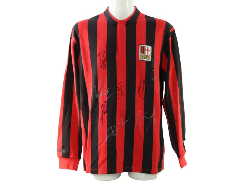 Milan Limited Edition 125° Anniversary Shirt, 2024/25 - Signed by the Team