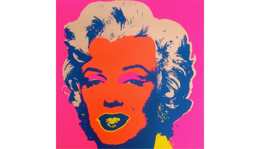 Classic Marilyn Monroe Print by Andy Warhol