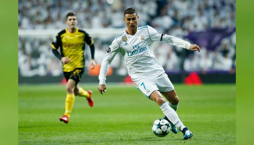 Match-Ball Real Madrid-Borussia Dortmund 2017 - Signed by Ronaldo