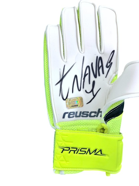 Reusch Goalkeeper Match-Issued Glove - Signed by Keylor Navas