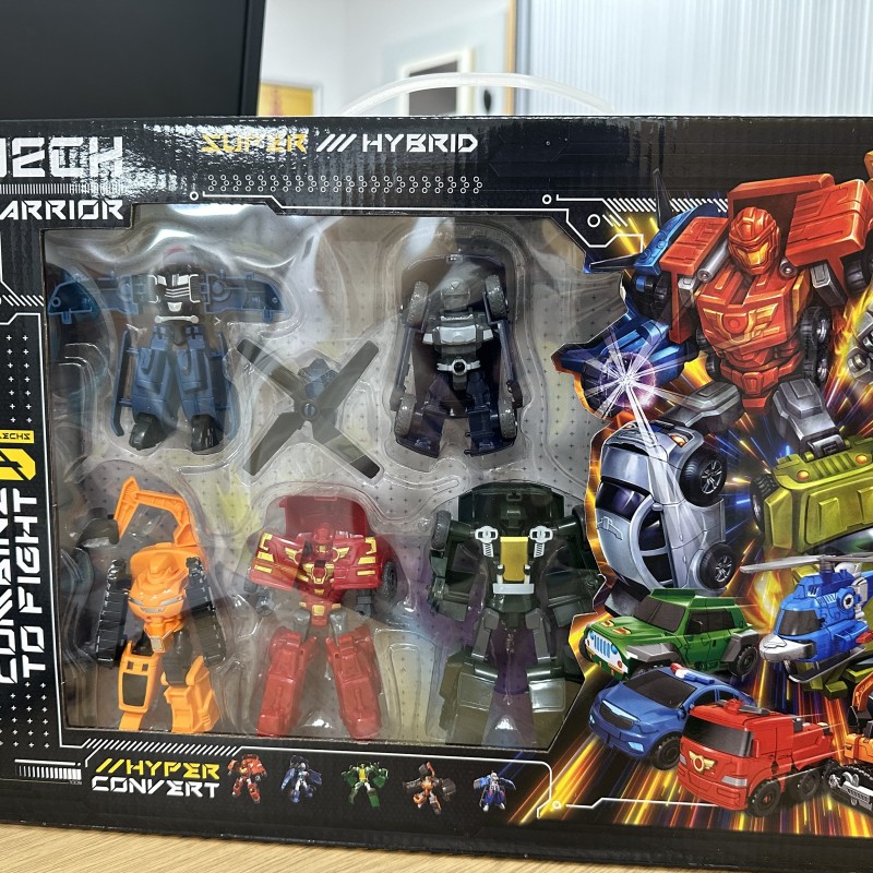 Mech Warrior - Transforming Cars Set