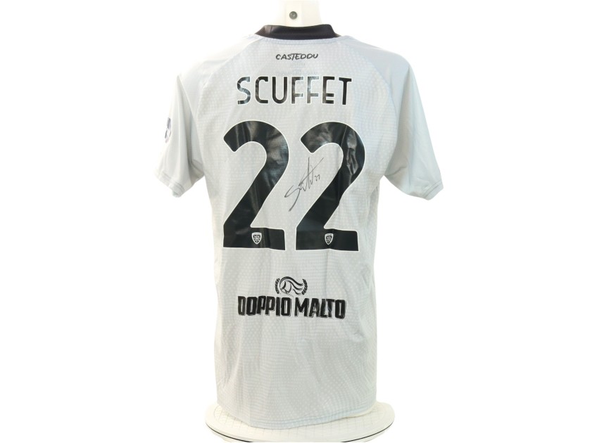 Scuffet's Signed Unwashed Shirt, Cagliari vs Inter 2024