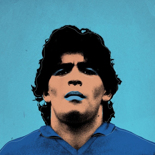 "Maradona" di Andrea Pisano - Icon Pop