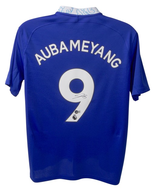 Aubameyang's Chelsea FC Signed Replica Shirt