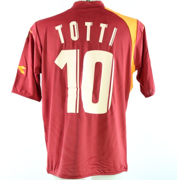 Totti's AS Roma Match Shirt, 2005/06