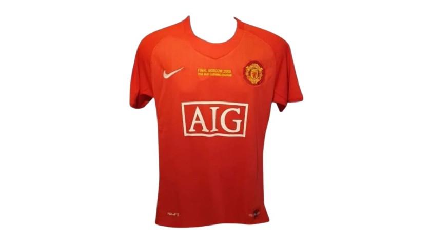 Cristiano Ronaldo Signed Manchester United Champions League 2008 Final Shirt  - Marlow Memorabilia