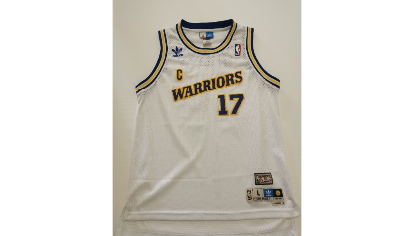 NBA Golden State Warriors Shirt Signed by Chris Mullin - CharityStars