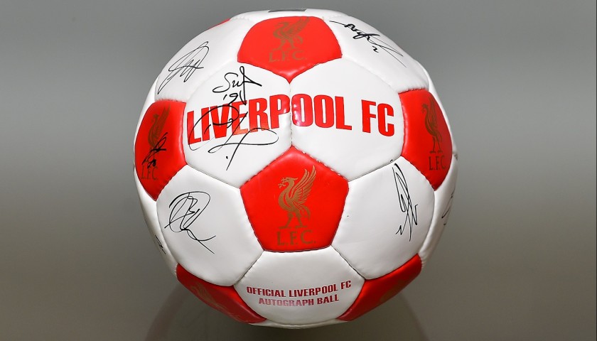 Liverpool FC 1st team signed football