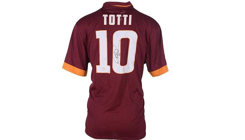 Francesco Totti's Signed Shirt, 2014/2015 