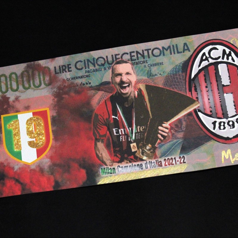 "Milan Campione d'Italia" Banknote by Mercury